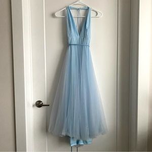 Light Blue Tulle Size M, US 6, EU 10 Dress